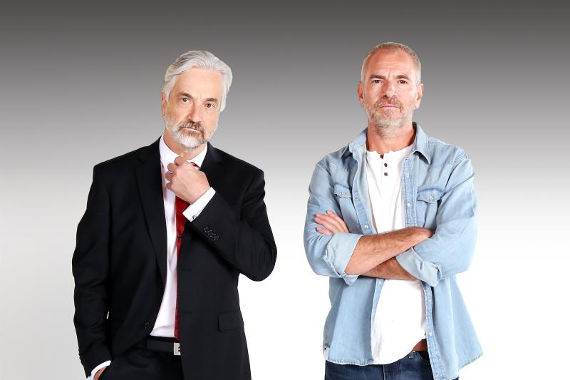 Álvaro Rudolphy y Francisco Reyes se reencuentran tras 14 años