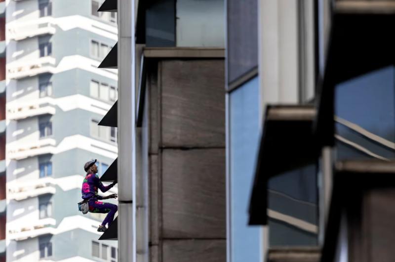 Francés conocido como el hombre araña. Créditos: Eloísa López