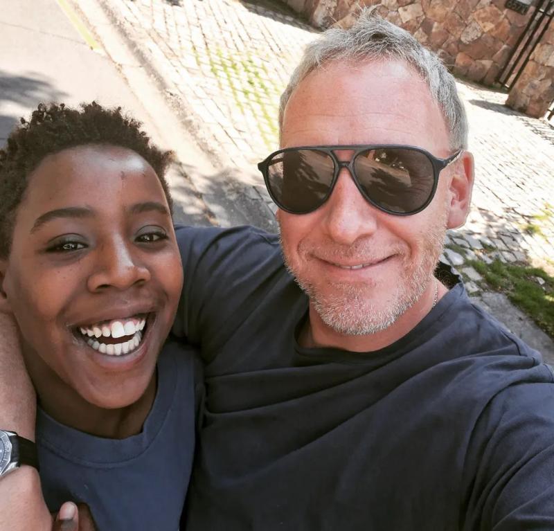 Martín Cárcamo y su hijo Mariano - Instagram