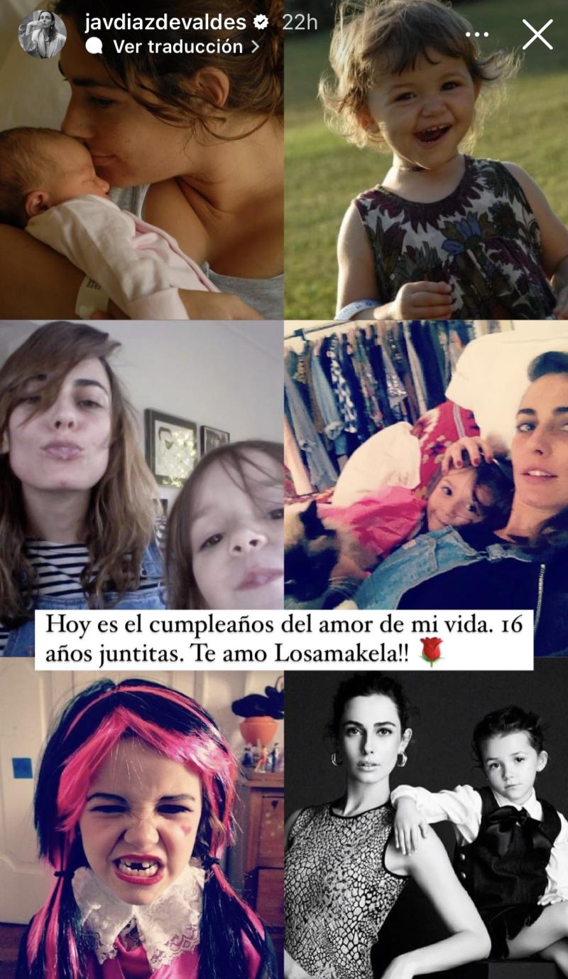Hija de Javiera Díaz de Valdés y Pablo Makenna cumplió 16 años