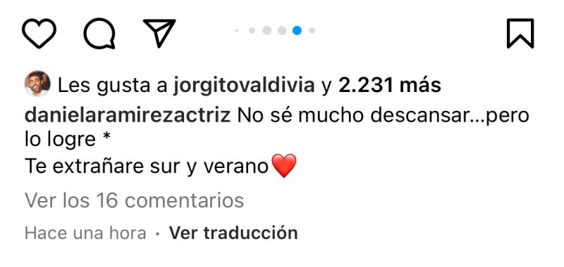 Daniela Ramírez - Instagram