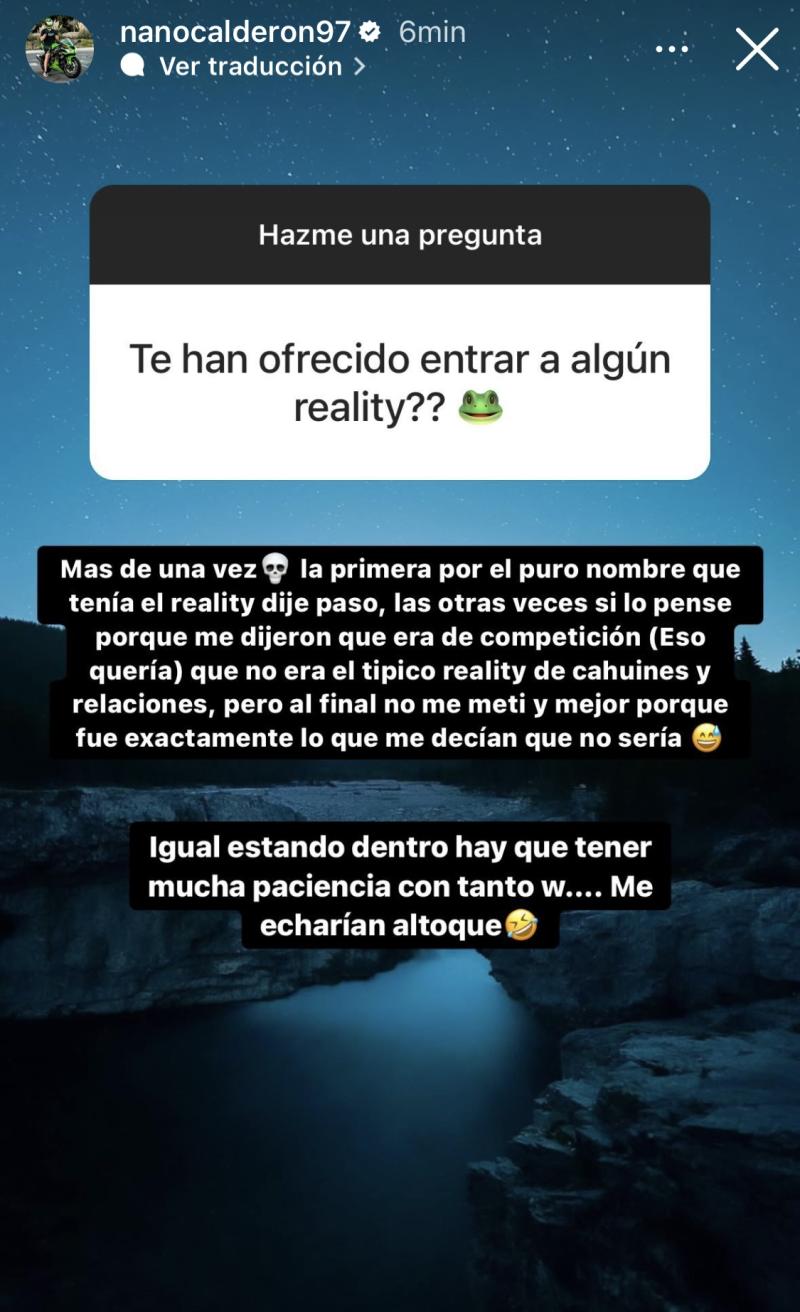 Nano Calderón - Instagram