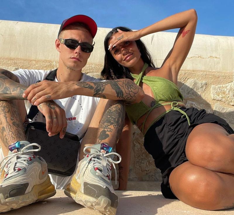 Steffi Méndez y su novio Dante Lindhe - Instagram