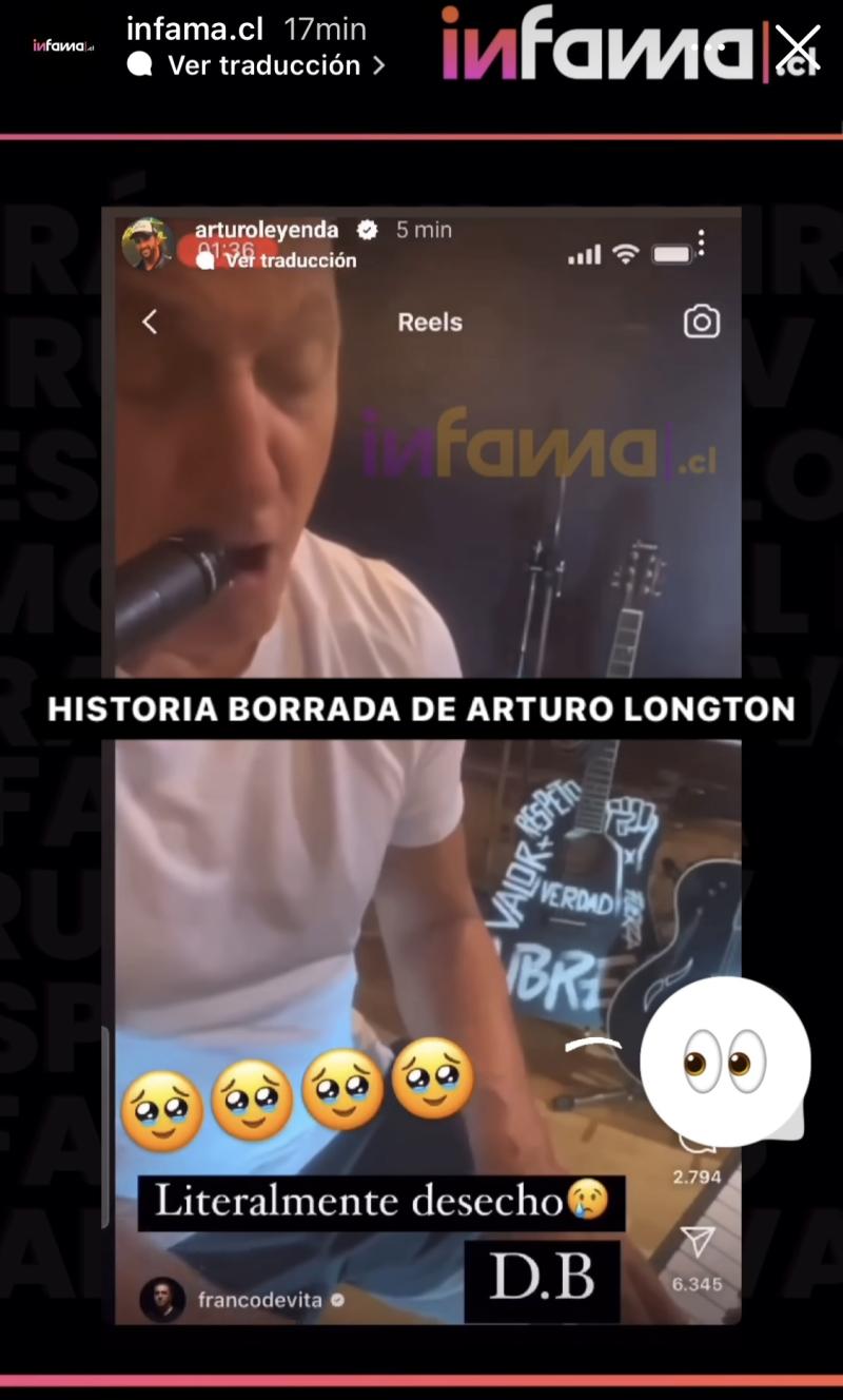Historia borrada de Arturo Longton - Infama