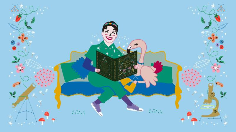 “Maqui y Flami la curiosa, un viaje a través de la luz y el color”