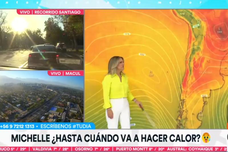 Temperatura en la Región Metropolitana