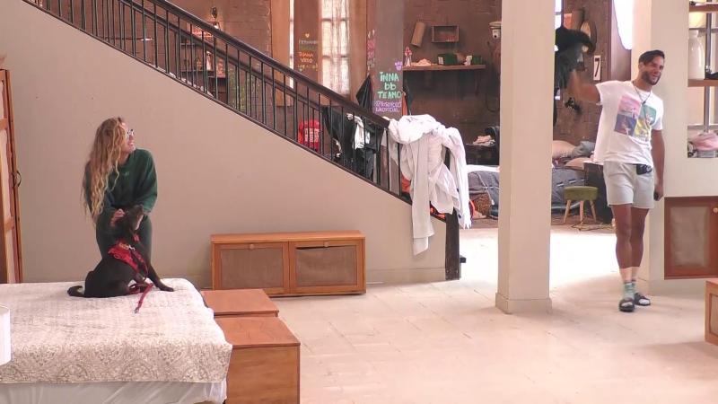 Fabio Agostini y Daniela Castro pelean en Tierra Brava