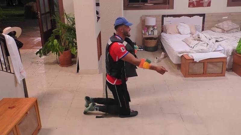 Fabio Agostini imitó a Miguelito en Tierra Brava