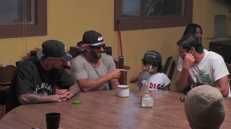 Nicolás Solabarrieta imitó a Luis Mateucci, Arturo Longton imitó a Nicolás Solabarrieta y Jhonatan Mujica imitó a Fabio Agostini en Tierra Brava