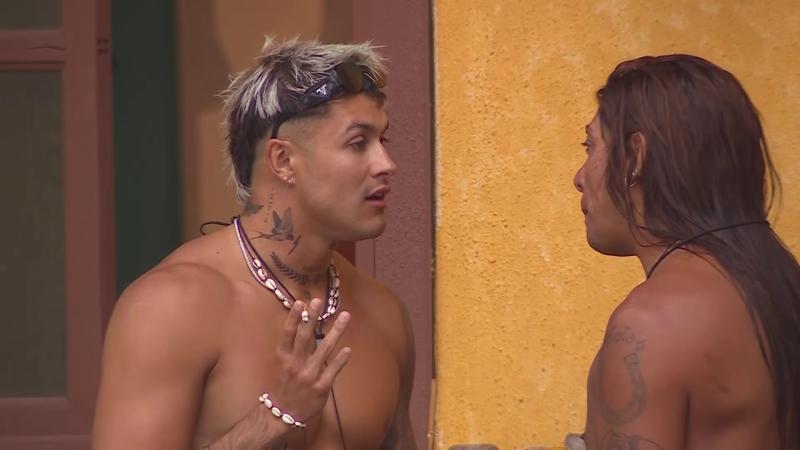 Nicolás Solabarrieta enojado con Botota Fox en Tierra Brava