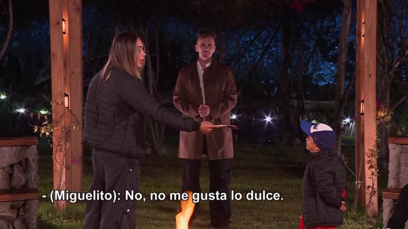 Chama y Miguelito en Cara a Cara