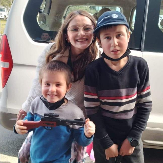 Los hijos de Patricio Pato Oñate, Clemente y Nicolás