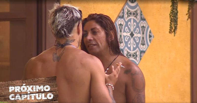 Botota pone caras para molestar aún más a Nico Solabarrieta