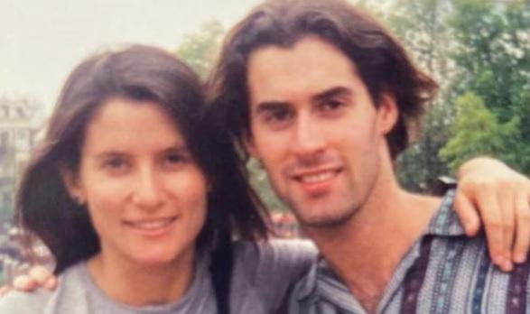 El actor Carlos Díaz y su esposa Camila Videla