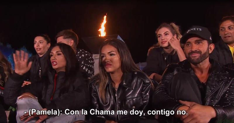 Pamela dice que prefiere pelear con Chama