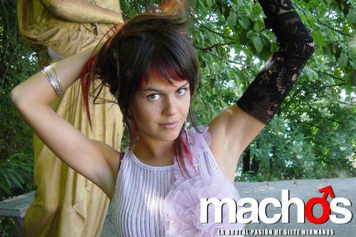 Carolina Varleta, Kiara en "Machos" y enamorada del papel de Óscar Garcés