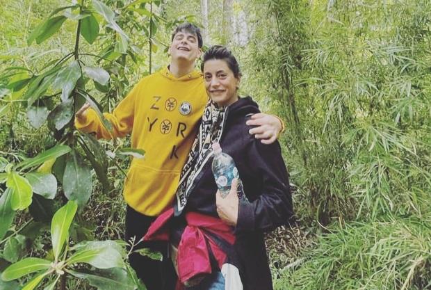 Daniela Lhorente y su hijo Emilio, Instagram