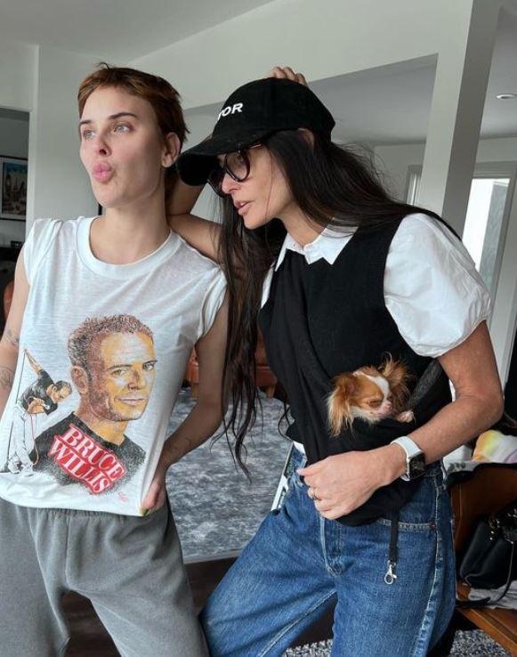 Hija de Demi Moore se llena de elogios al mostrar su verdadero rostro