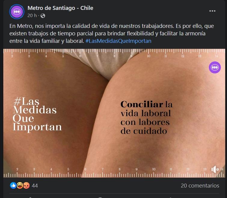 Esta es la campaña que Metro compartió en sus redes sociales - Créditos: Captura