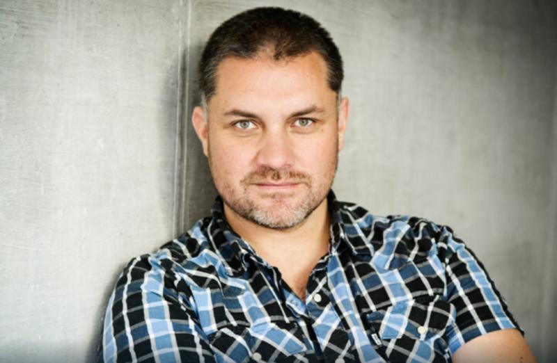 El dramaturgo Guillermo Calderón quien le dio vida a el Killer en "Adrenalina" en 1996