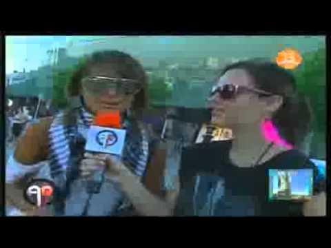 Luciana Echeverría en Alfombra Roja