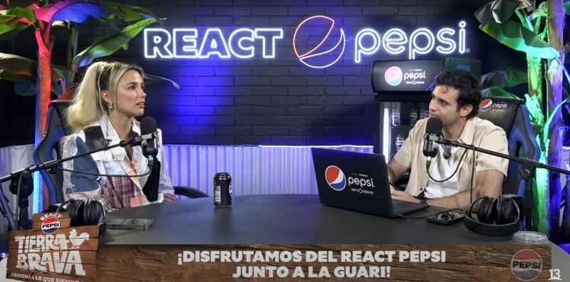 Guarén en el React Pepsi de Tierra Brava con NiTan Zorrón