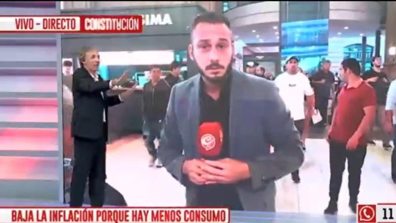 El periodista Tomi Munaretto le respondió a su colega y fue despedido - Créditos: Captura