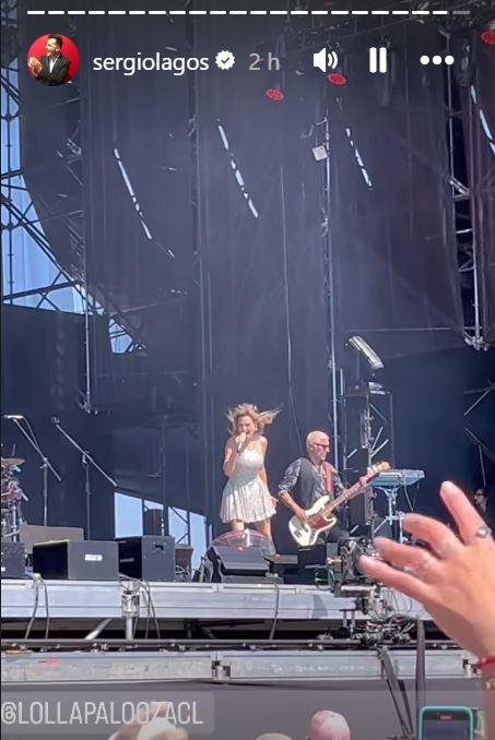 Nicole en Lollapalooza | Registro de Sergio Lagos