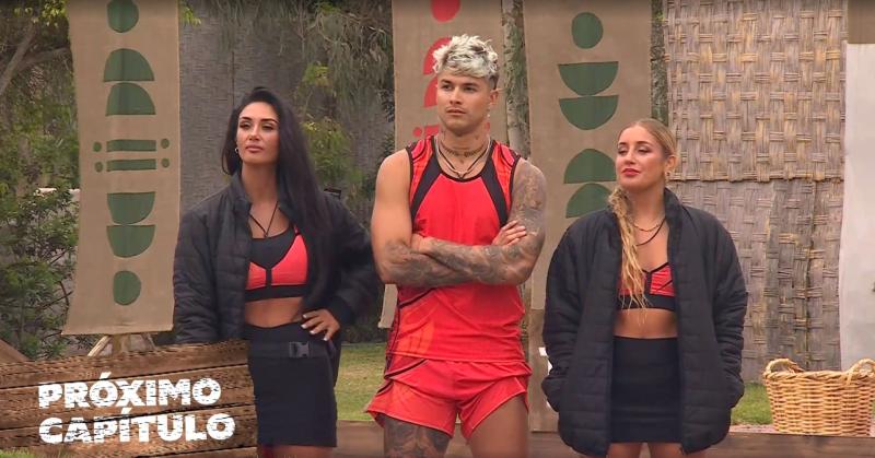 Pamela Díaz, Nico Solabarrieta y Dani Castro