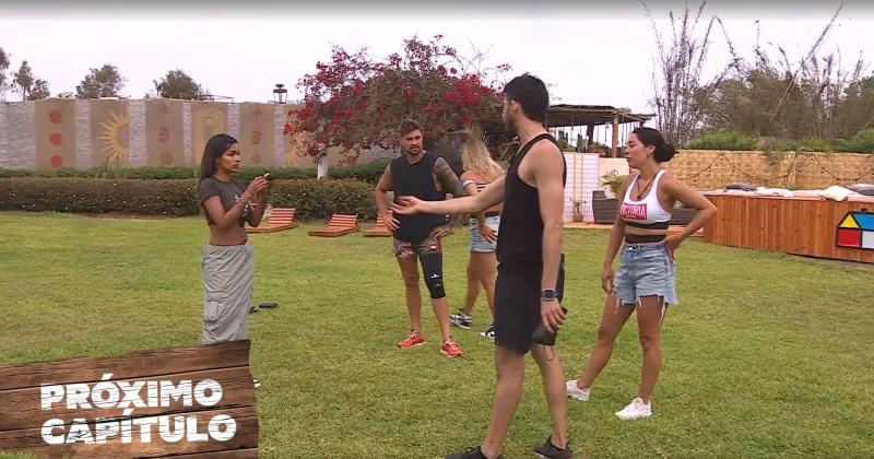 Ensayo coreografía en Tierra Brava