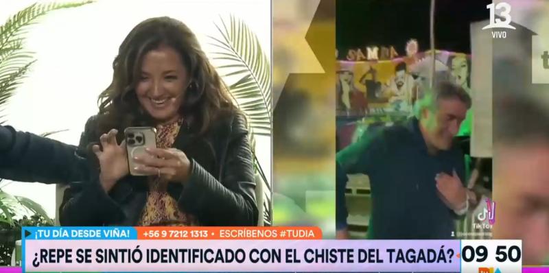 José Luis Repenning mostró sus habilidades en el tagadá