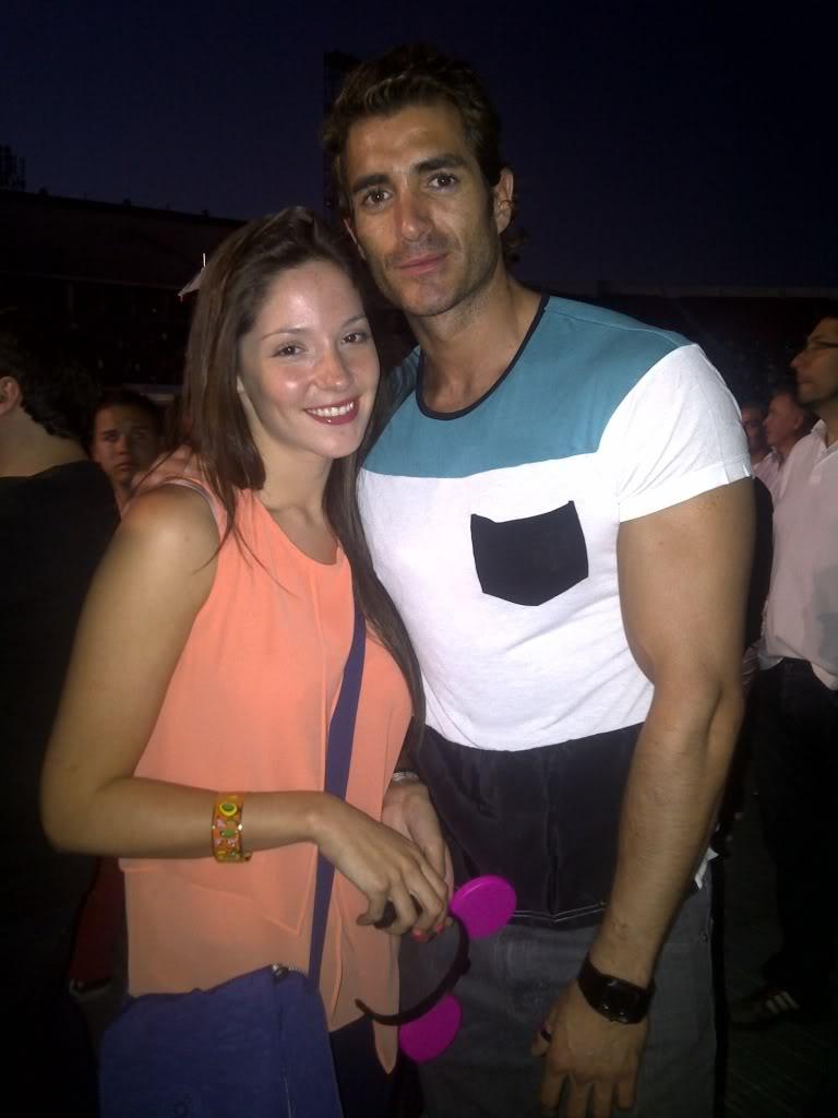 Pablo Schilling y Kel Calderón