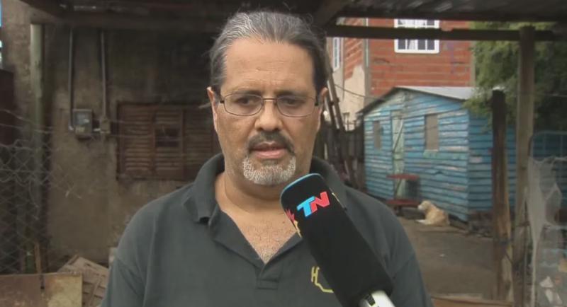 César, hijo de la mujer atacada por perros pitbull - Créditos TN