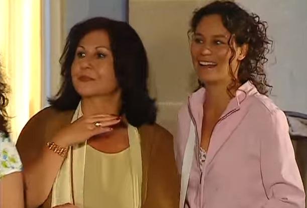Teresita Reyes y Viviana Rodríguez en Brujas de Canal 13