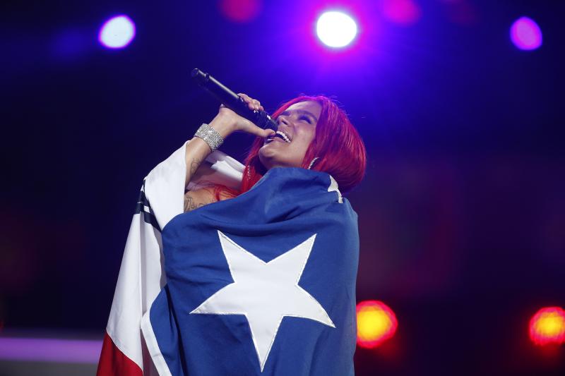 Karol G en Chile - Créditos: Aton