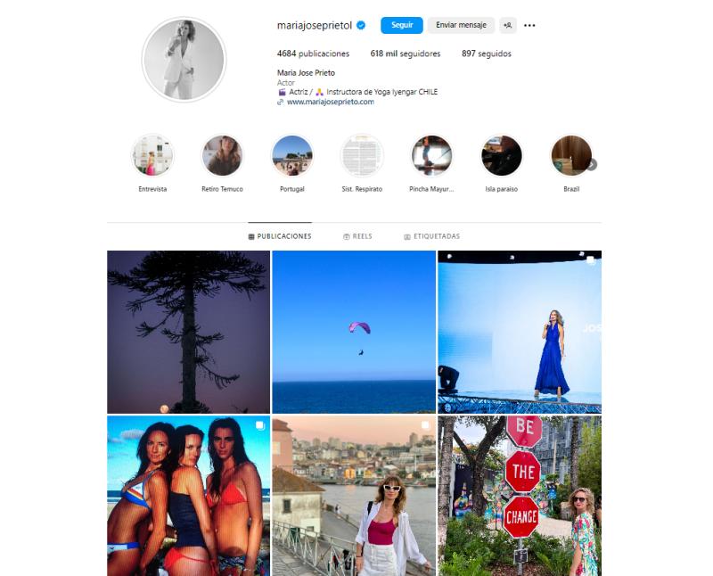 María José Prieto eliminó de su perfil la carta en apoyo a Cristián Campos tras ser acusado de abuso sexual.