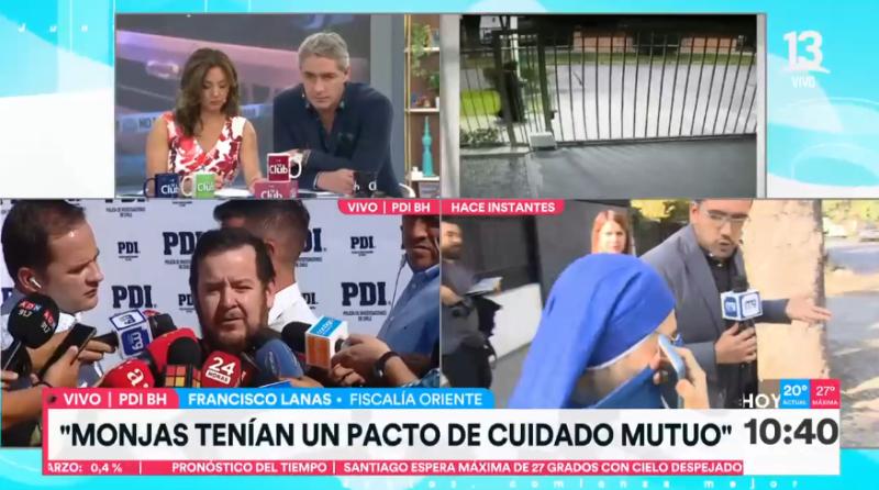 Monja habría fallecido hace un año en la misma comuna - Créditos: Tu Día