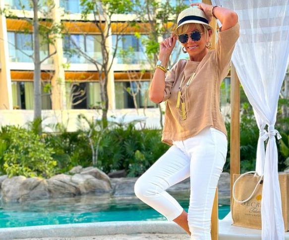 Raquel Argandoña deslumbró a todos con imagen de sus vacaciones en México.