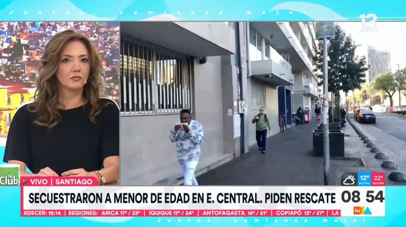 Denuncian supuesto secuestro de menor de edad en Estación Central