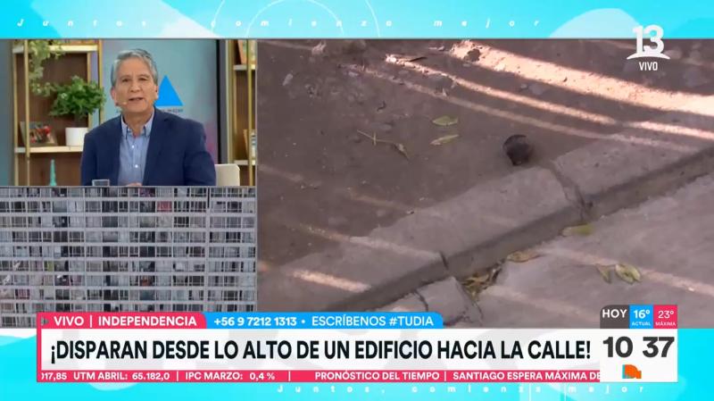 Lanzan objetos a equipo de Tu Día en Independencia