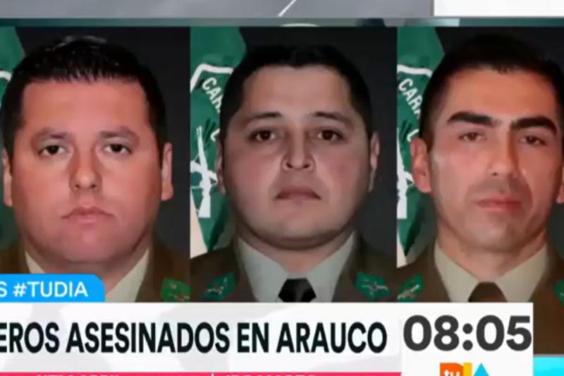 Sergio Arévalo, carabinero de la derecha