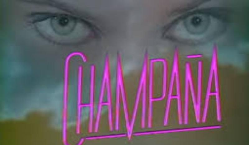 "Champaña" 1994, teleserie donde debutó la actriz Alessandra Guerzoni