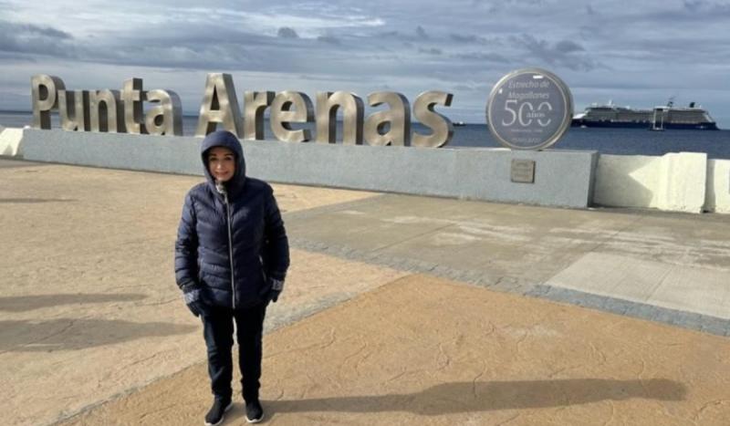 María Antonieta de las Nieves, la Chilindrina en Punta Arenas | Instagram