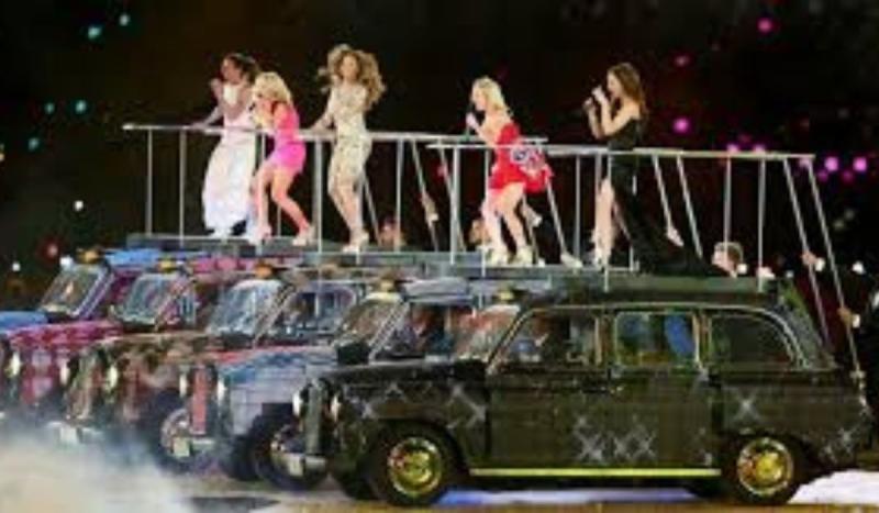 Spice Girls en la clausura de los Juegos Olímpicos de Londres 2012