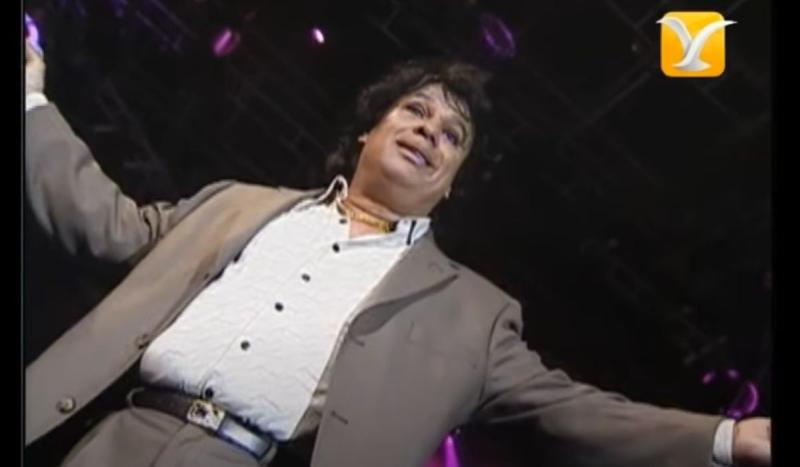 Juan Gabriel en Viña 2004, luego del show de Toto