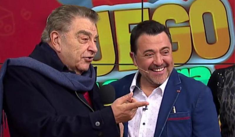 Mario Kreutzberger y Leo Caprile en 'Juego contra Fuego'
