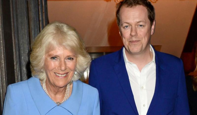 Camilla Parker y su hijo mayor, Tom Paker