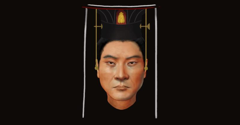 Reconstrucción del emperador. Créditos: Panxin Du, et al. / Current Biology.jpg