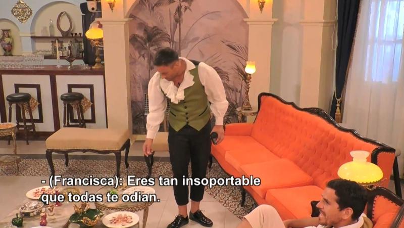 Fran Maira hace una broma a Pangal en Ganar o Servir