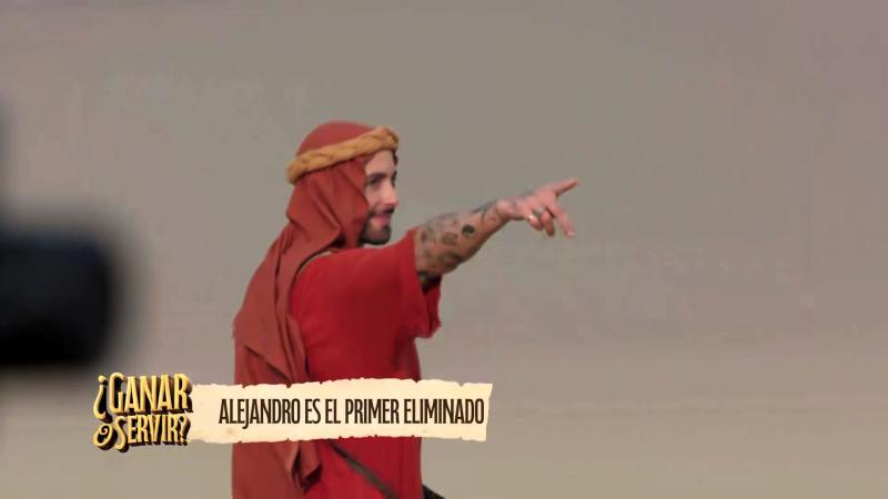 Alejandro Pérez, primer eliminado de Ganar o Servir